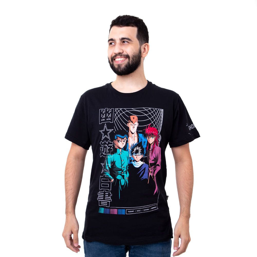 T-SHIRT QUALITY Camisa Yu Yu Hakusho - SUPER PROMOÇÃO DE