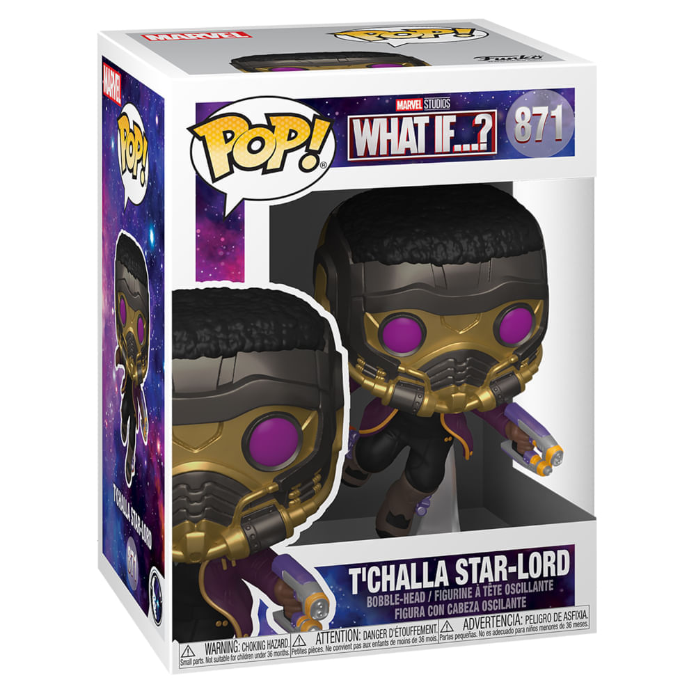 Marvel What If - T'Challa Star-Lord #871 - Funko Pop! Vinyl Figure – Tall  Man Toys & Comics