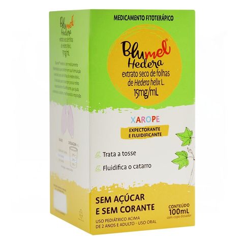 Expectorante Blumel 15mg/ml Hedera Xarope Infantil 100ml