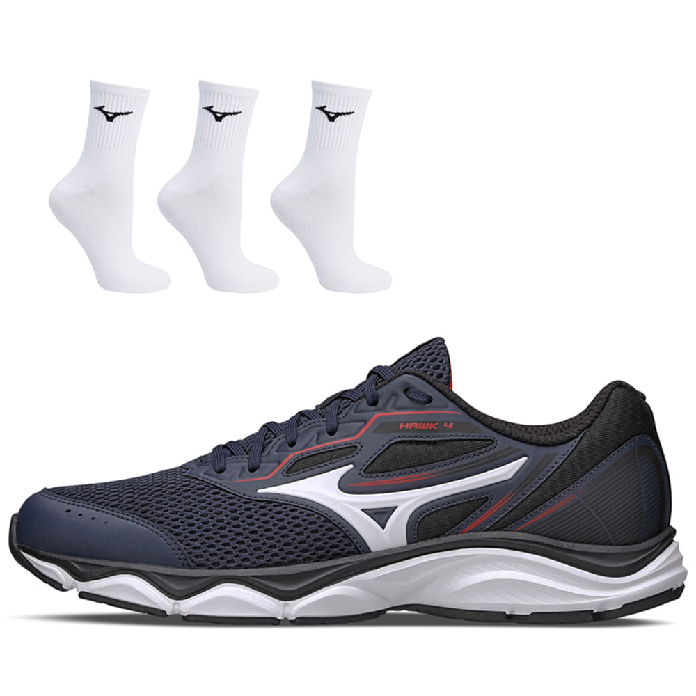 Tênis de Corrida Mizuno Wave Hawk 4 Masculino